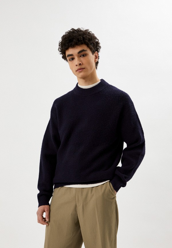 

Джемпер UNIQLO, Синий, из пряжи SOUFFLE
