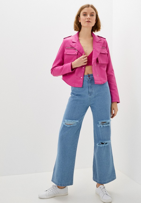 фото Куртка кожаная candy story