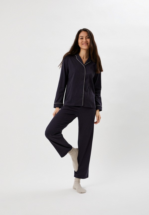 

Пижама UNIQLO, Синий, AIRism c хлопком