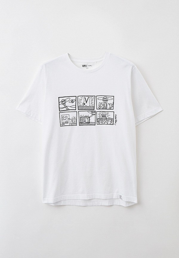 

Футболка UNIQLO, Белый, UT Keith Haring 1st Exhibition