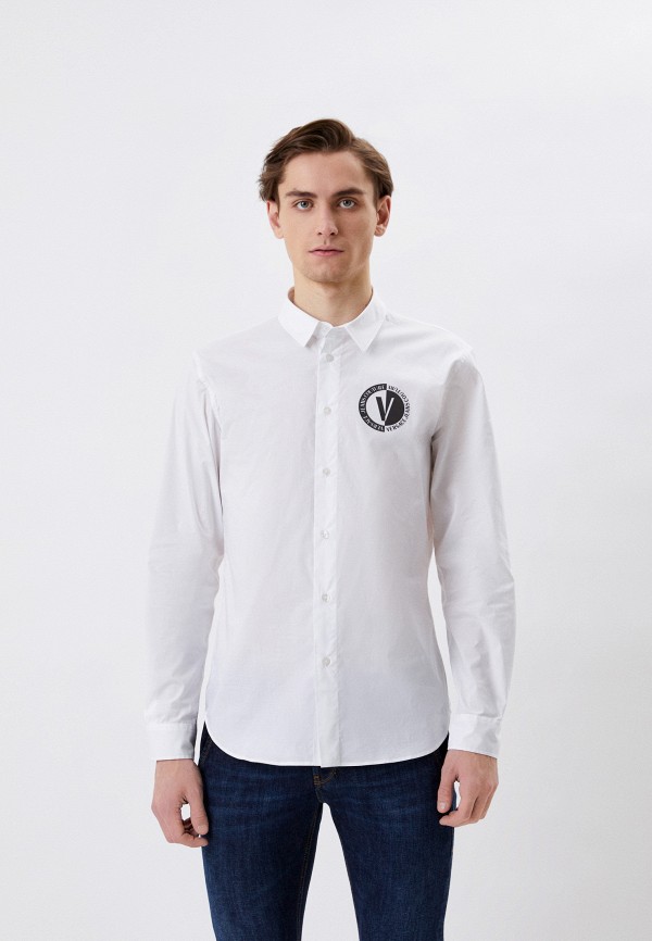 Рубашка Versace Jeans Couture белого цвета