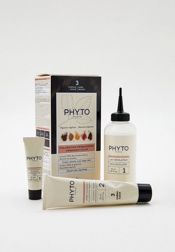 Краска для волос Phyto коричневый, размер 00, фото 1