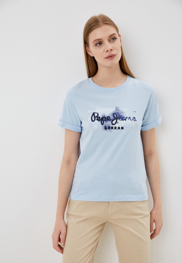 

Футболка Pepe Jeans, Голубой