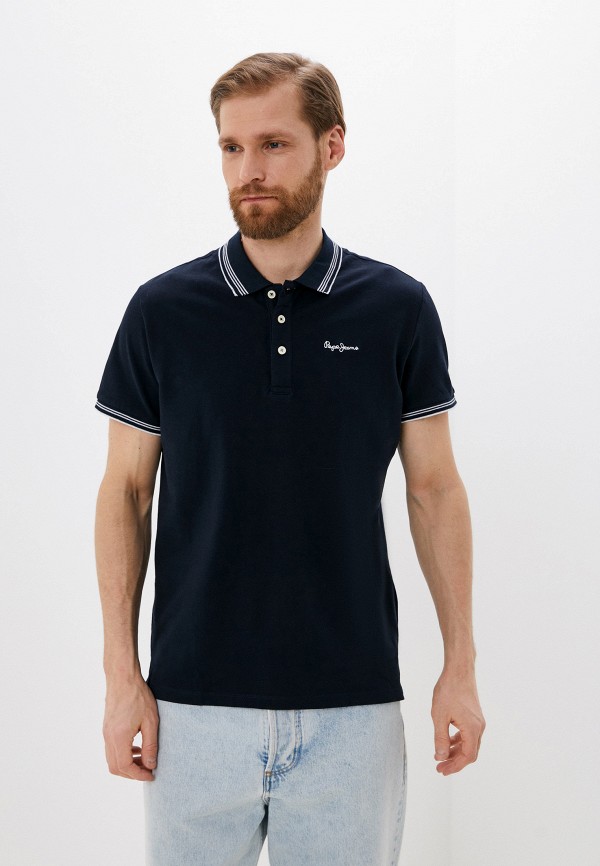 

Поло Pepe Jeans, Синий, JETT