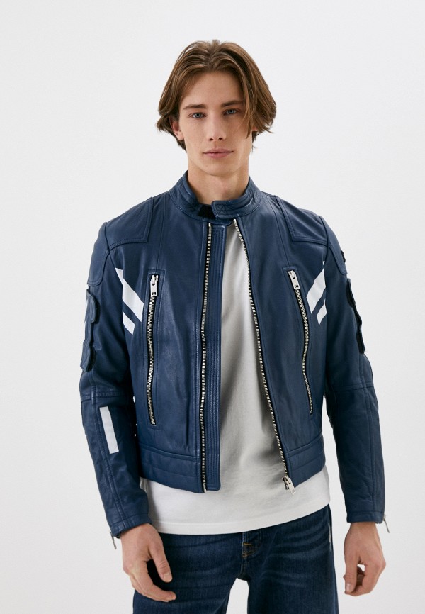 

Куртка кожаная Diesel, Синий