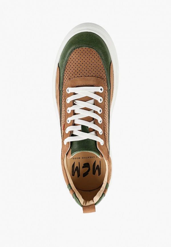 Кеды MCM коричневый, размер 43, фото 4