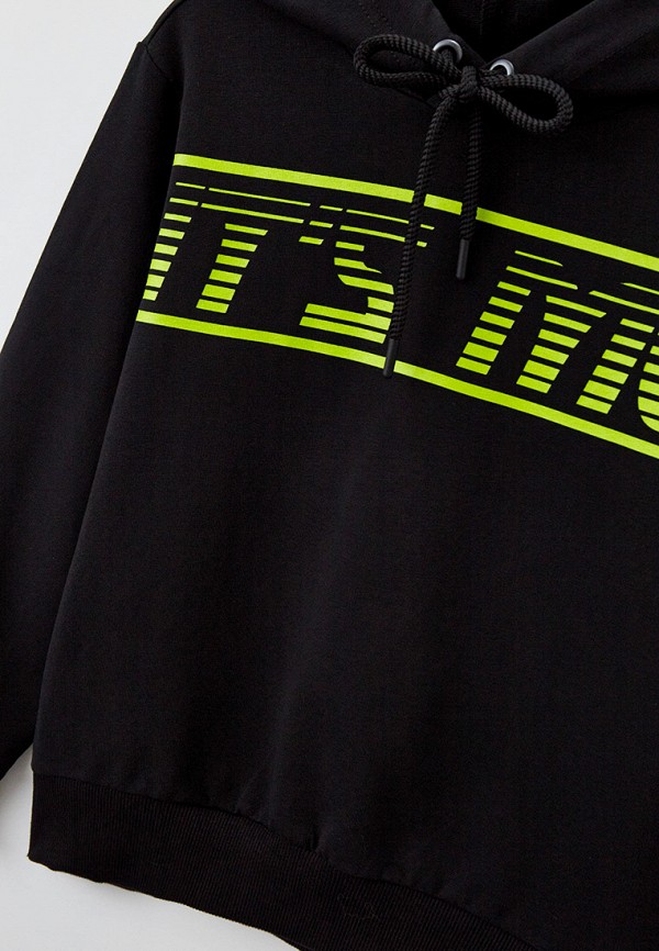 Худи Button Blue черный, размер 134, фото 3