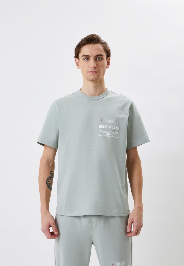 

Футболка Helmut Lang, Бирюзовый
