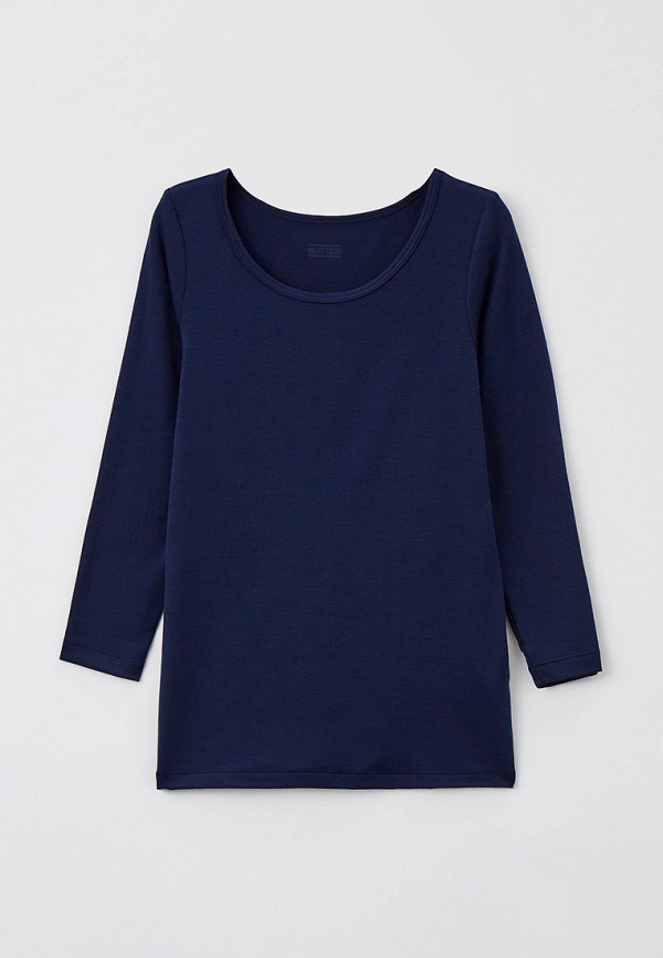 

Лонгслив UNIQLO, Синий, HEATTECH