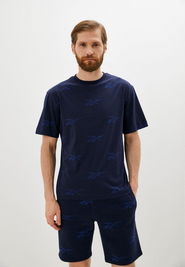 

Футболка Reebok, Синий, RI AOP TEE