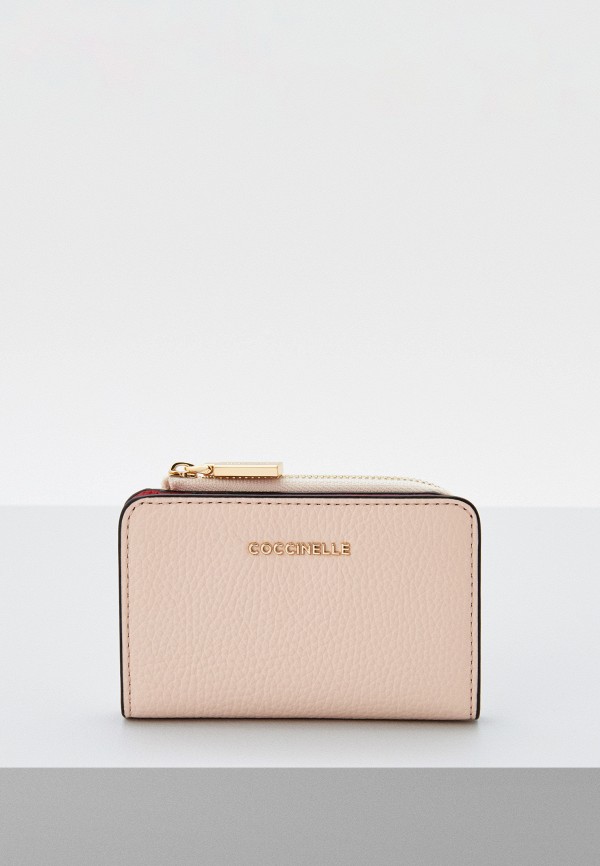 

Кошелек Coccinelle, Бежевый, METALLIC