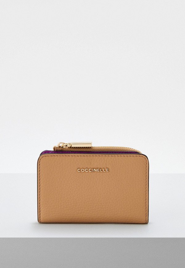 

Кошелек Coccinelle, Коричневый, METALLIC