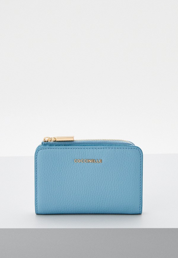 

Кошелек Coccinelle, Голубой, METALLIC
