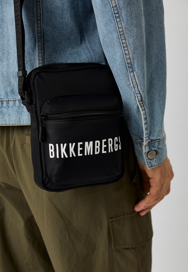 Сумка Bikkembergs черный, размер 00, фото 6