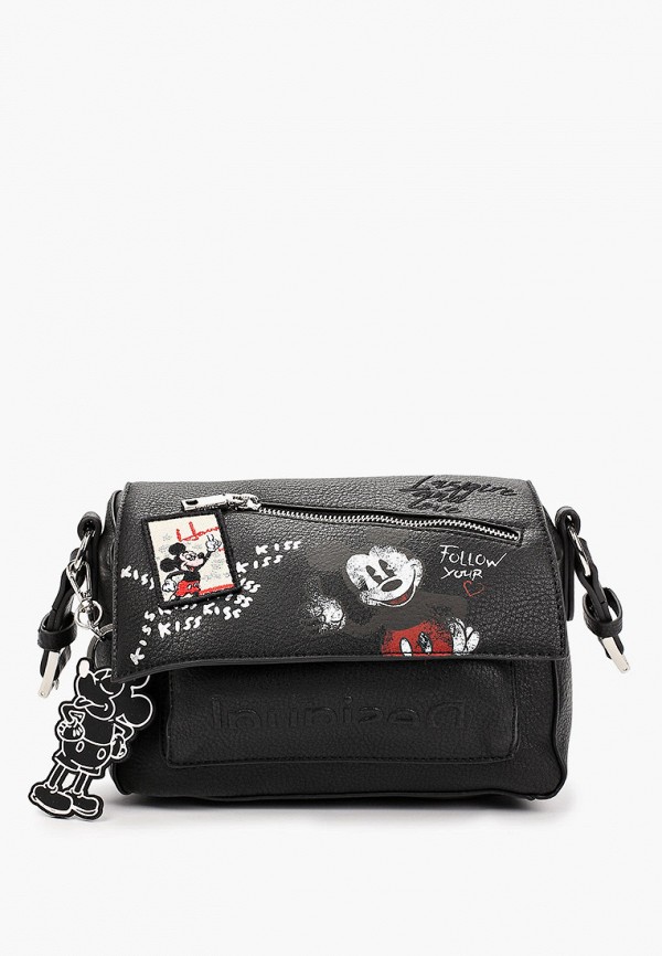 

Сумка и брелок Desigual, Черный, MICKEY