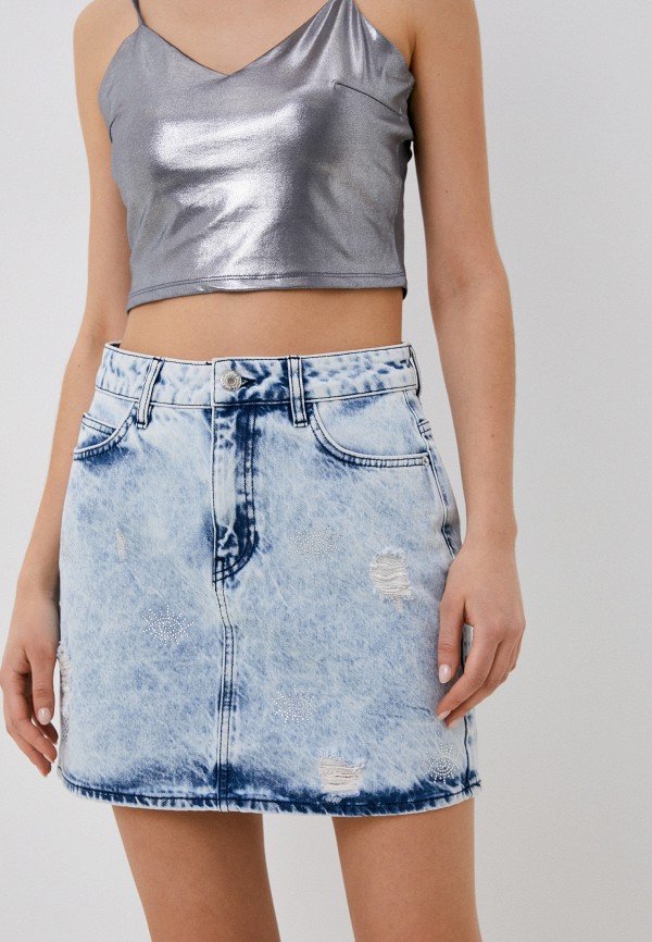 

Юбка джинсовая Desigual, Голубой
