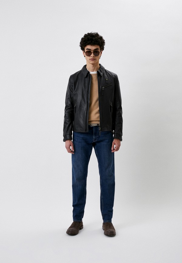 фото Куртка кожаная blauer usa