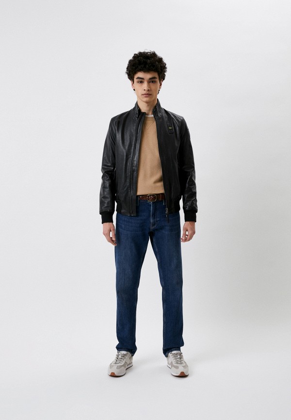 фото Куртка кожаная blauer usa