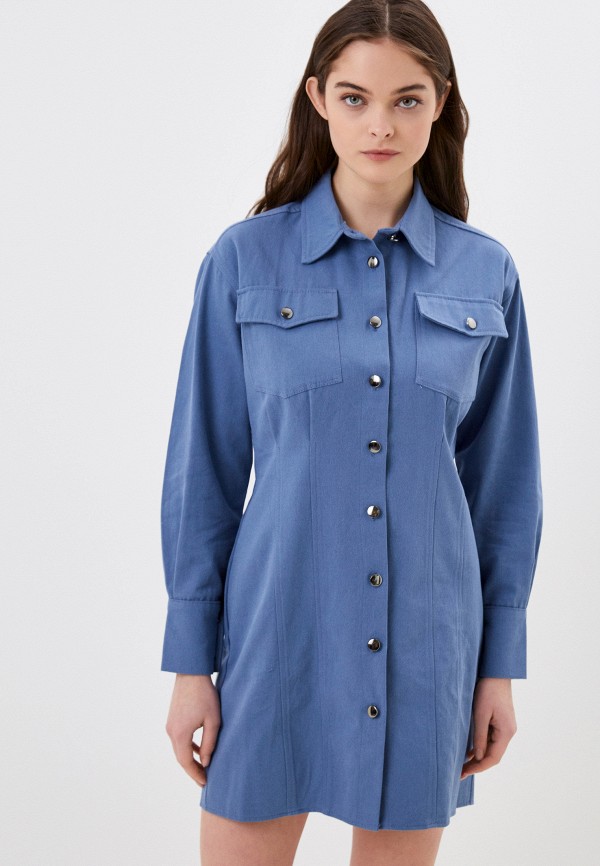 Платье джинсовое UnicoModa голубого цвета