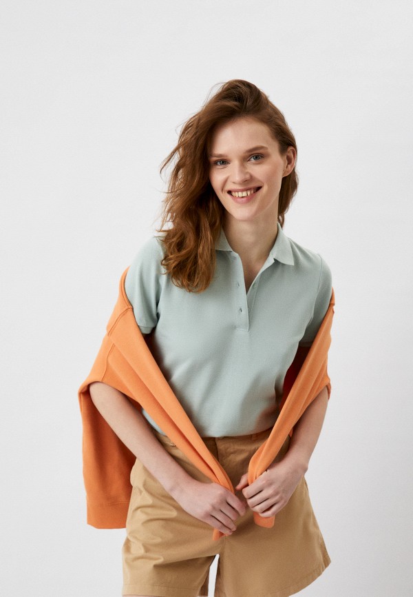 

Поло UNIQLO, Зеленый