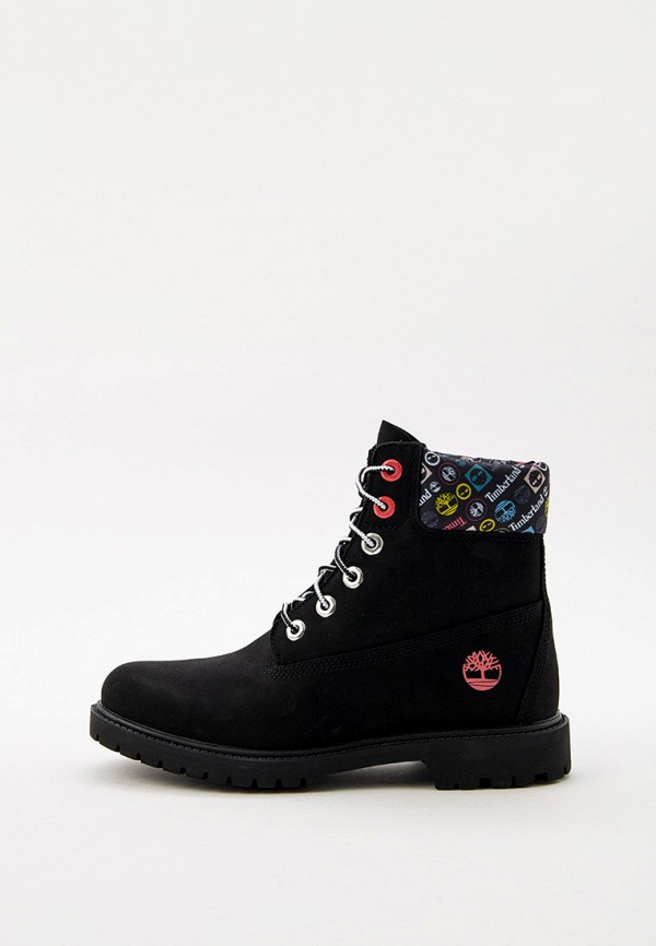 

Тимберленды Timberland, Черный, 6 INCH HERITAGE BOOT CUPSOLE
