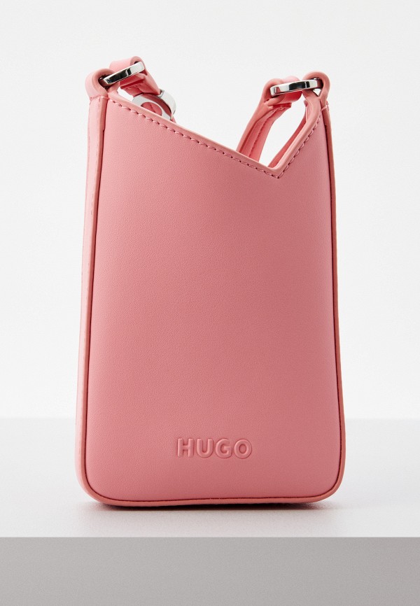 Hugo розовый. Сумка Hugo Boss женская.