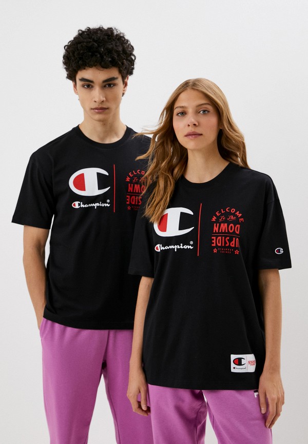 

Футболка Champion, Черный, CHAMPION X STRANGER THINGS