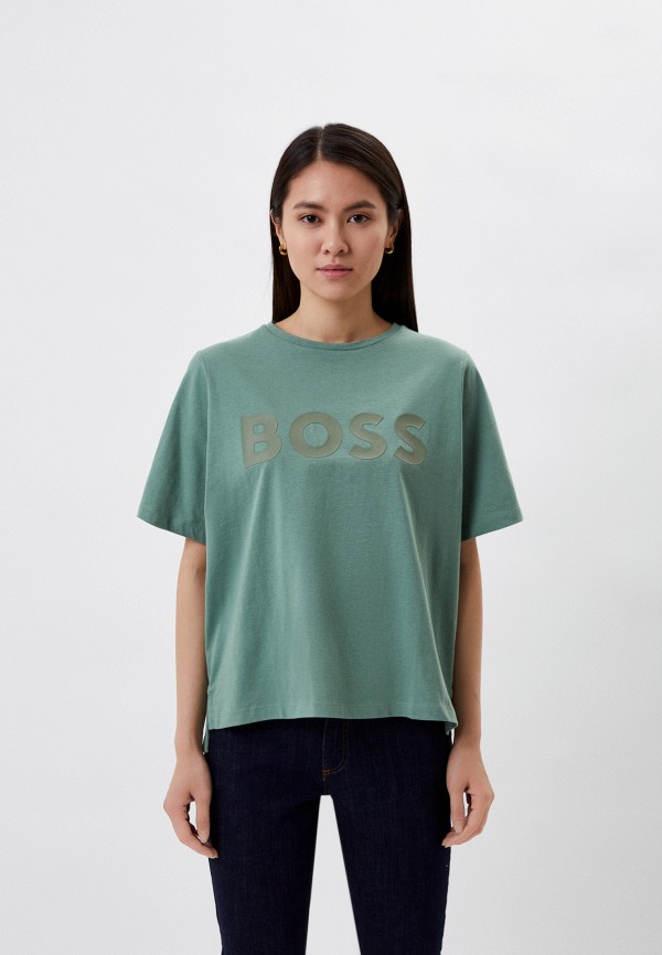 

Футболка Boss, Зеленый