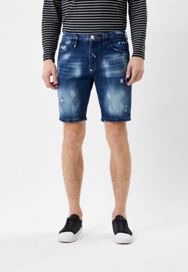 

Шорты джинсовые Philipp Plein, Синий