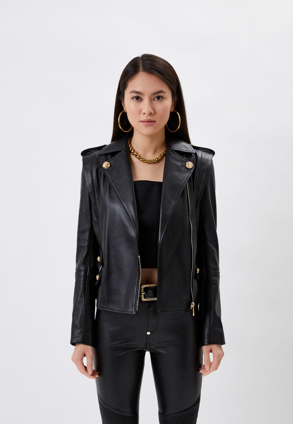 

Куртка кожаная Philipp Plein, Черный