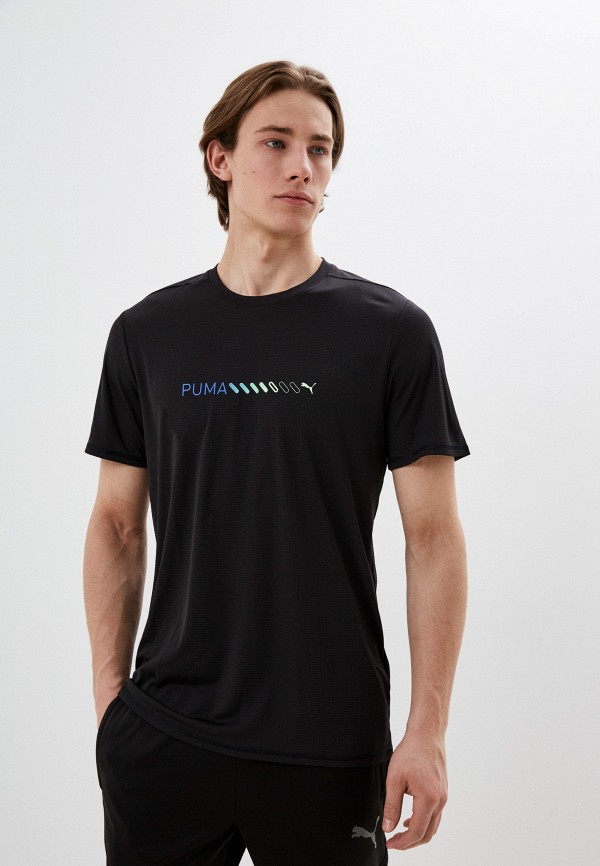

Футболка спортивная PUMA, Черный, RUN FAVORITE LOGO TEE PUMA Black