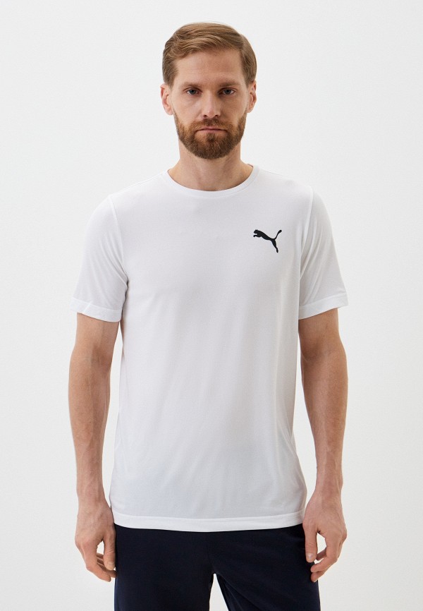 

Футболка спортивная PUMA, Белый, ACTIVE Small Logo Tee Puma White