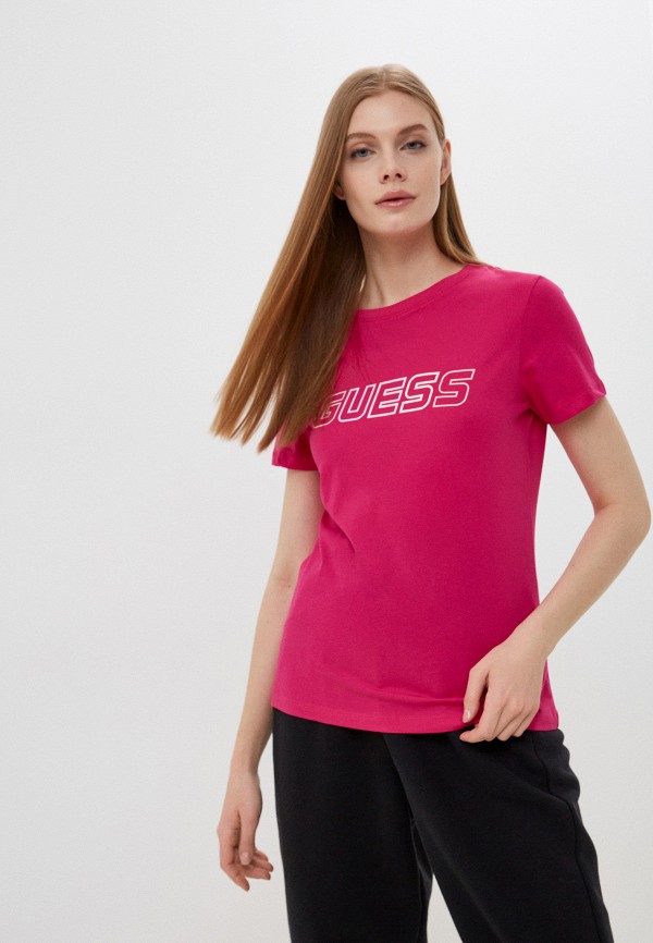 

Футболка Guess, Фуксия, CORINE