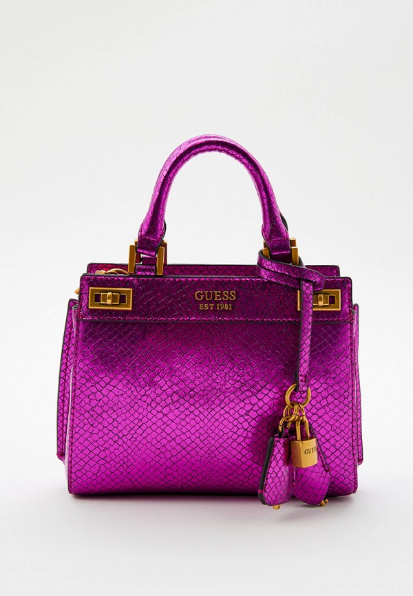 

Сумка и брелок Guess, Фуксия