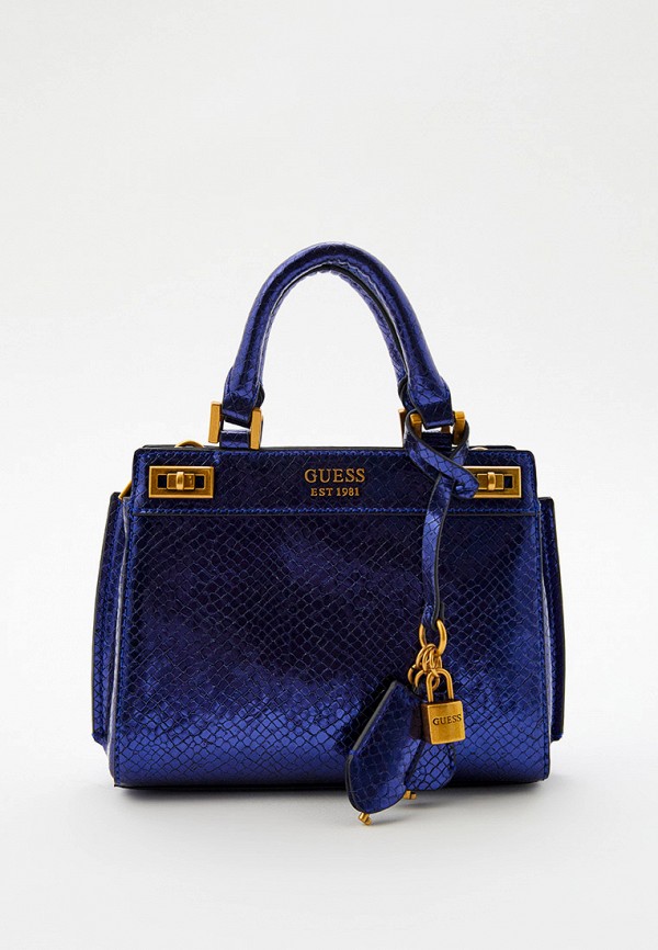

Сумка и брелок Guess, Синий