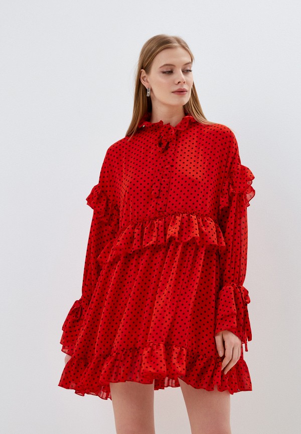 Платье Fragarika красного цвета