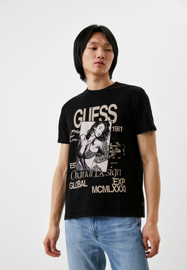 

Футболка Guess, Черный