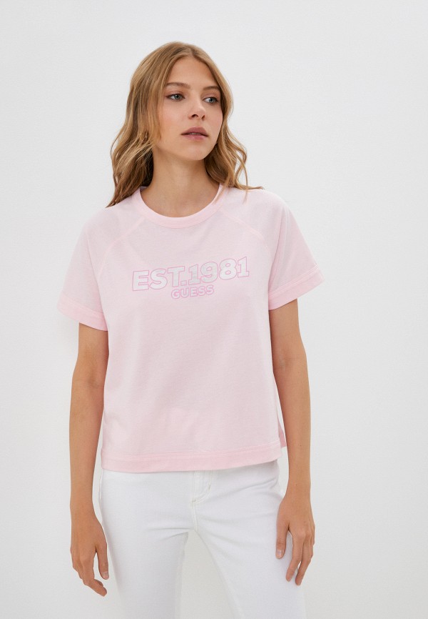 

Футболка Guess, Розовый