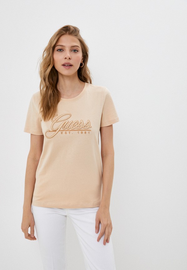 

Футболка Guess, Бежевый