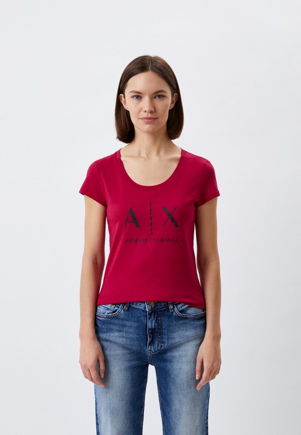 

Футболка Armani Exchange, Фуксия