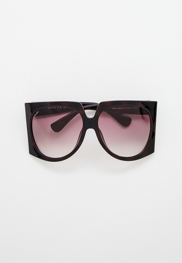 

Очки солнцезащитные Max Mara, Бордовый, MM 0023 54T
