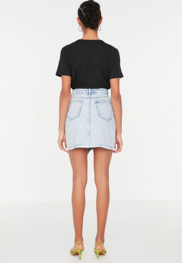 фото Юбка джинсовая trendyol