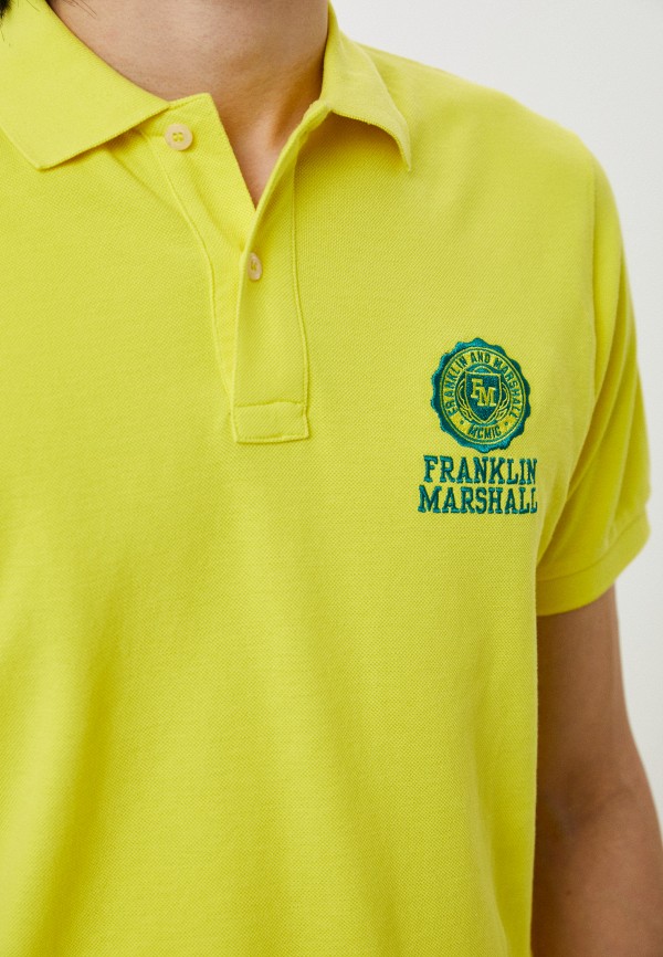Поло Franklin & Marshall желтый, размер 50, фото 3
