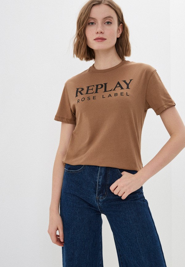 

Футболка Replay, Коричневый