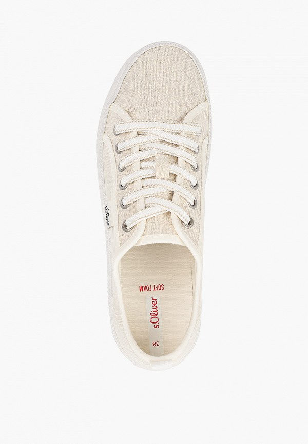 Кеды s.Oliver бежевый, размер 37, фото 4