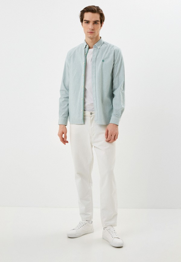 Рубашка Springfield зеленый, размер 50, фото 2