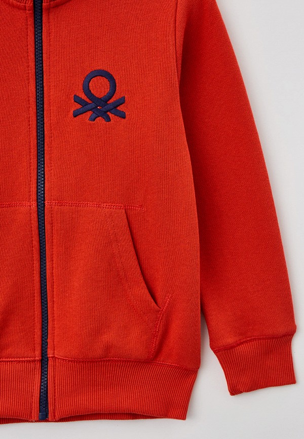 Олимпийка United Colors of Benetton оранжевый, размер 150, фото 3