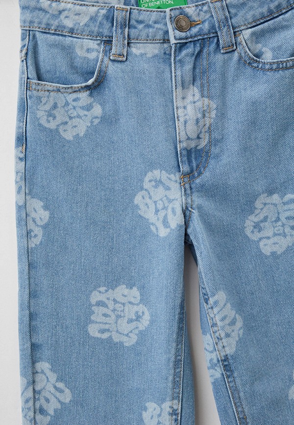 Джинсы United Colors of Benetton голубой, размер 160, фото 3