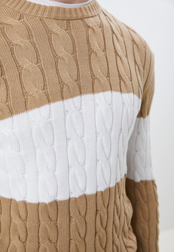 Джемпер United Colors of Benetton бежевый, размер 50, фото 4