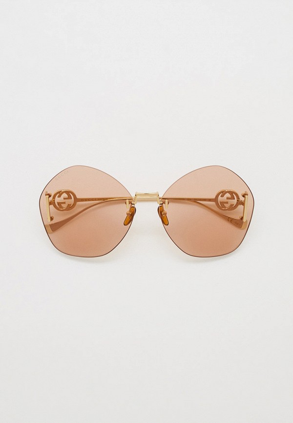 

Очки солнцезащитные Gucci, Золотой, GG1203S 004
